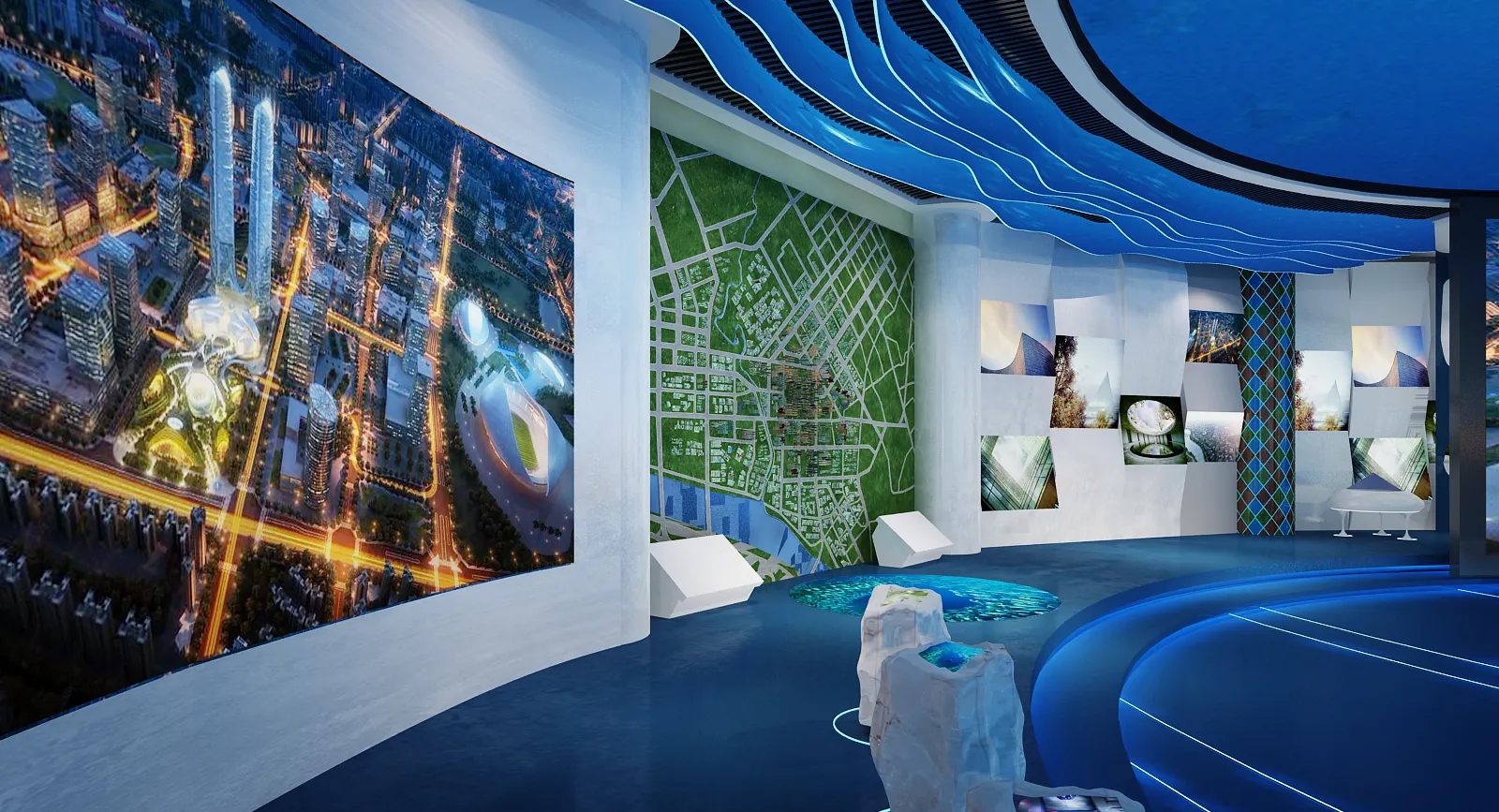 展廳設(shè)計和搭建一體化的好處