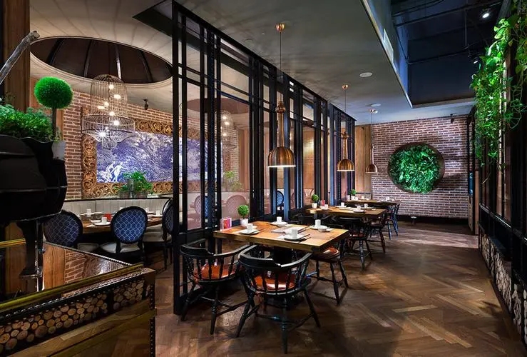 復古工業(yè)風餐廳設(shè)計：舊韻新章，邂逅時光之味